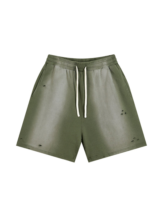 Olive Fade Shorts